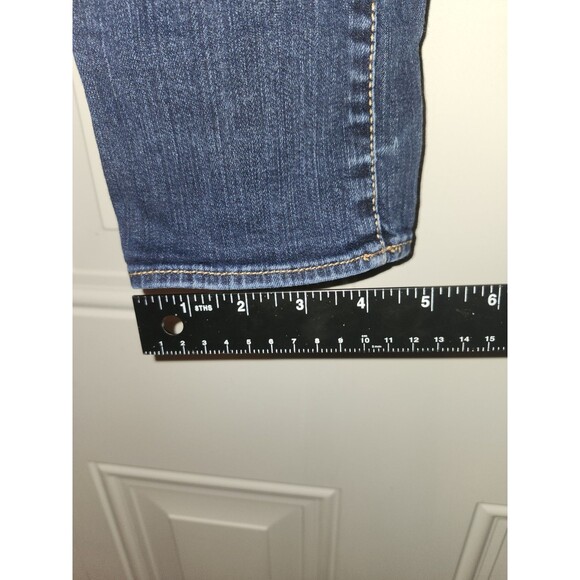 Abercrombie Kids Girls Dark Wash Skinny Jeans Size 16 Kids Slim Fit - Picture 2 of 7